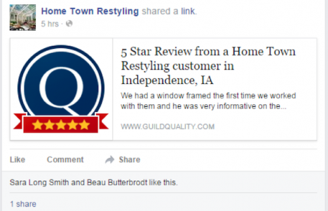 One-Click Facebook publishing is back!